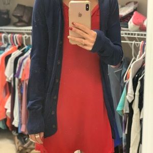 Mossimo Navy Cardigan